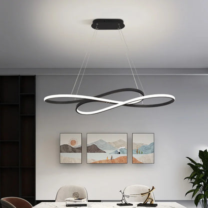Nordic Minimalist Metal Pendant Light Chandelier