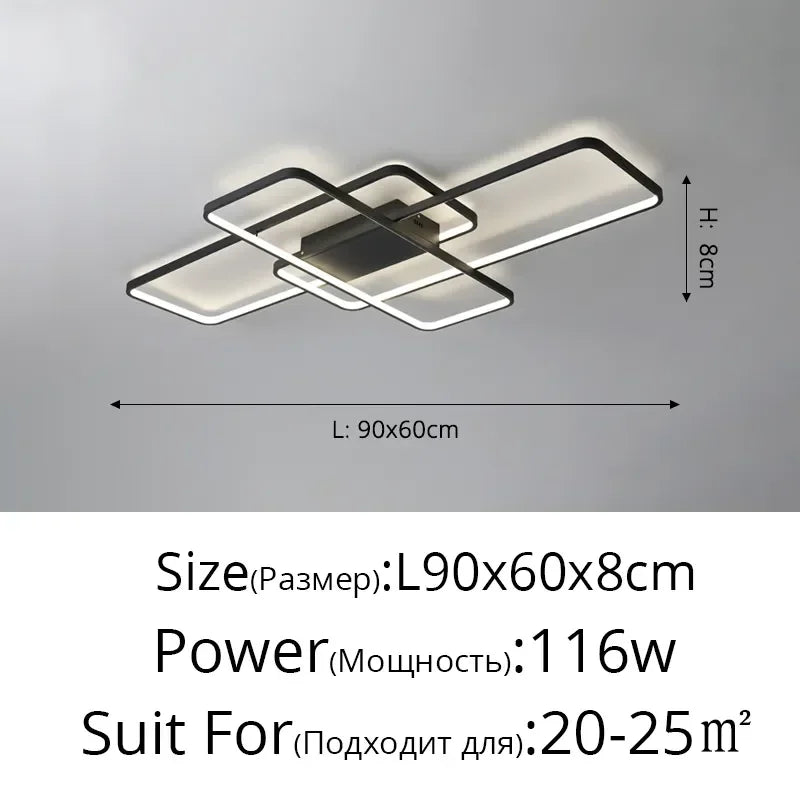 DecorBites™ Dimmable Ceiling Chandeliers for Living Bedroom Dining Room Lighting