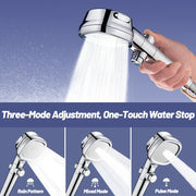 Chrome Multi-Mode Showerhead