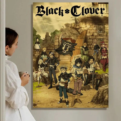 Anime Poster Removable Wall Art