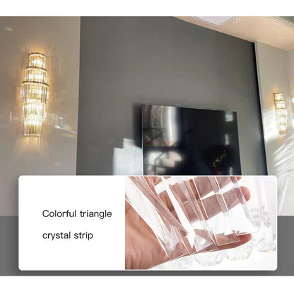 DecorBites™ Crystal Nordic Wall Lamp Modern Luxury Home Decor Wall Sconce