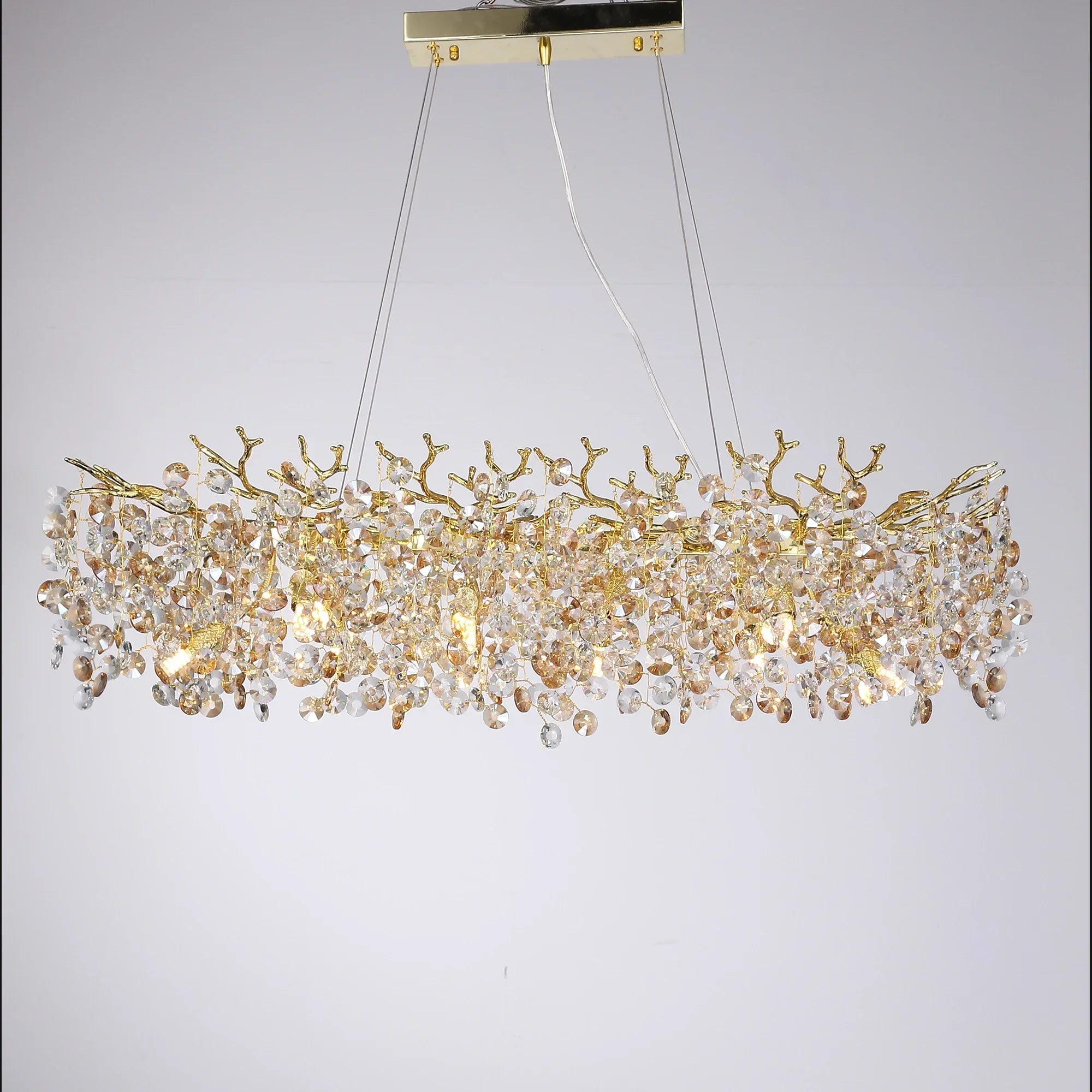 Nordic Crystal LED Chandelier