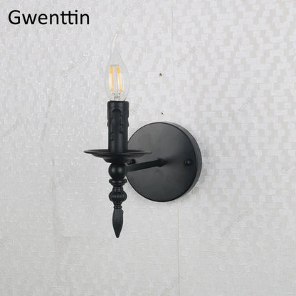 DecorBites™ Industrial Retro Wall Sconces LED Light for Home Loft Bedroom Decor