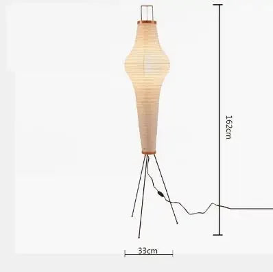 Rice Paper Modern Floor Lamp