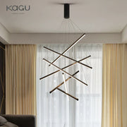 Modern LED Stair Hall Chandelier