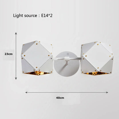 DecorBites™ Cube LED Pendant Light: Art Deco Hanging Lamp for All-Match Style