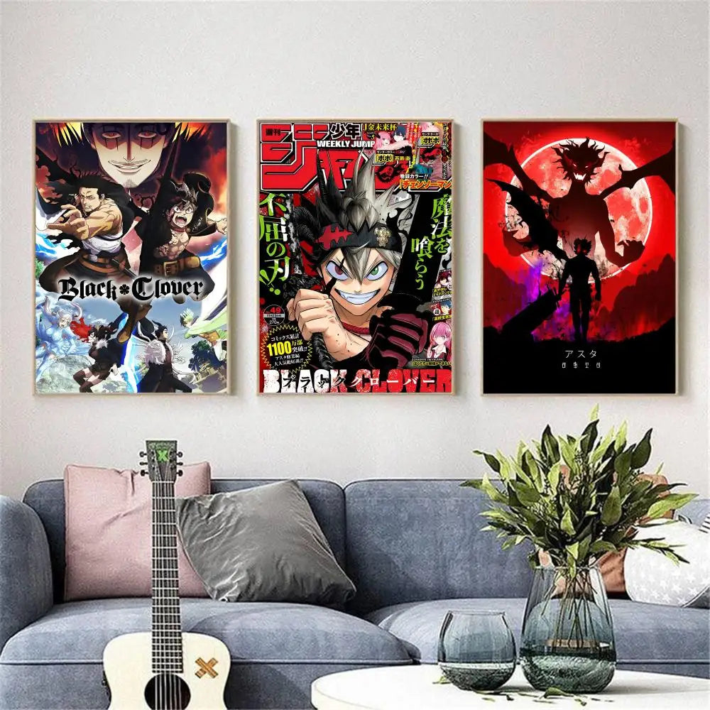 Anime Poster Removable Wall Art