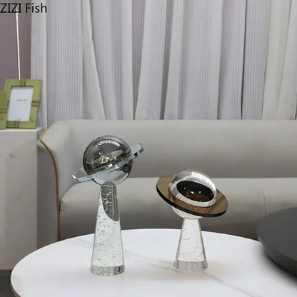 DecorBites™ Geometric Crystal Star Desk Sculpture - Room Aesthetic Decor