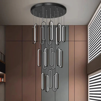 DecorBites™ LED Pendant Chandeliers for Living Room Staircase Indoor Lighting
