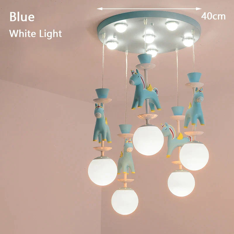 Whimsical Carousel Chandelier