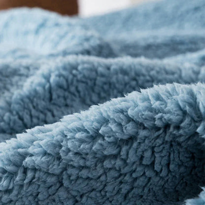DecorBites™ Cozy Plush Blanket: Soft, Warm, Lightweight for Bedroom & Sofa All Seasons