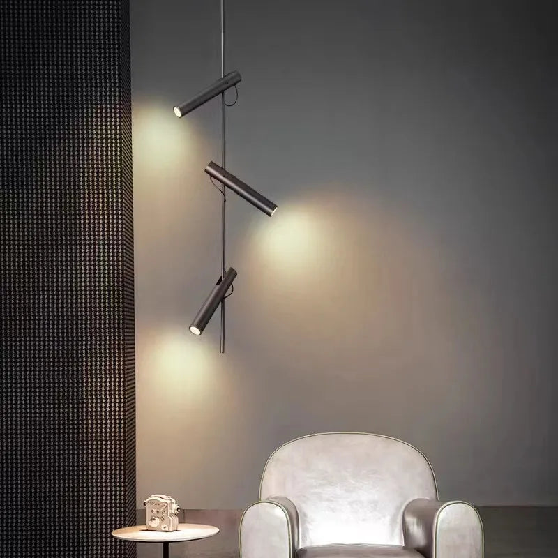 DecorBites™ Black Adjustable LED Spot Light for Bedroom Living Room Sofa Decor