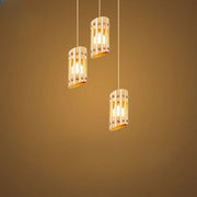 Gold Foyer LED Chandelier