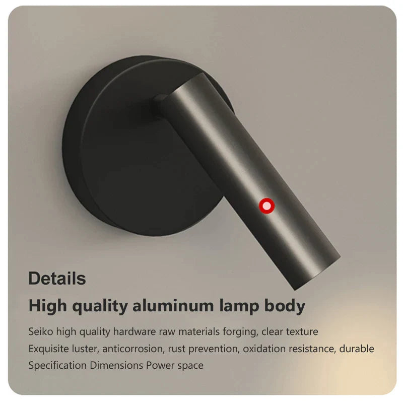 DecorBites™ LED Wall Lamp Adjustable Rotation 5W Spotlight