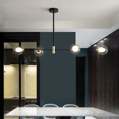 DecorBites™ Glass Ball Pendant Chandelier for Modern Home Decor and Lighting
