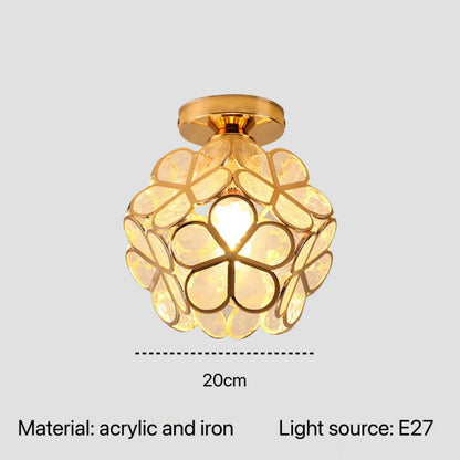 Acrylic Pendant Lamp Bedroom Decor