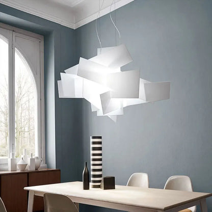 DecorBites™ Acrylic Leaf Pendant Lamps: Modern Ceiling Hanging Light for Kitchen Island & Living Room