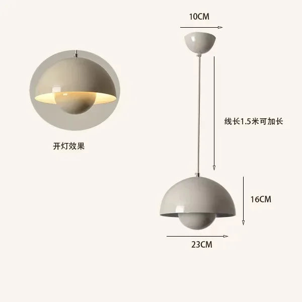 DecorBites™ Chandelier Pendant Light 23cm Modern