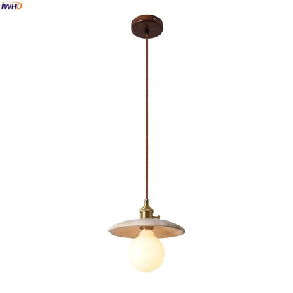 DecorBites™ Glass Ball LED Pendant Light Yellow for Home Decor Dining Living Room