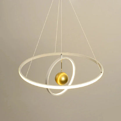 DecorBites™ Circular Iron Ball Pendant Chandelier LED Lighting Fixtures
