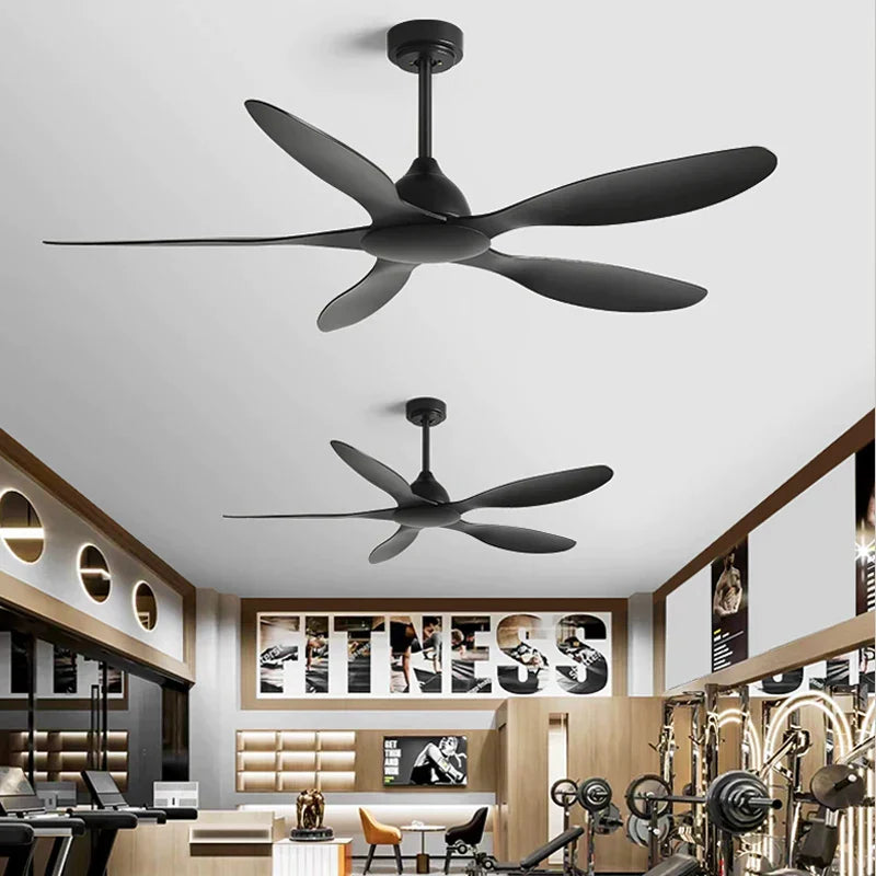 DecorBites™ 56-Inch Ceiling Fan: Modern, Remote Control, Commercial, Office, Industry, Non-Lamp Electric Fan