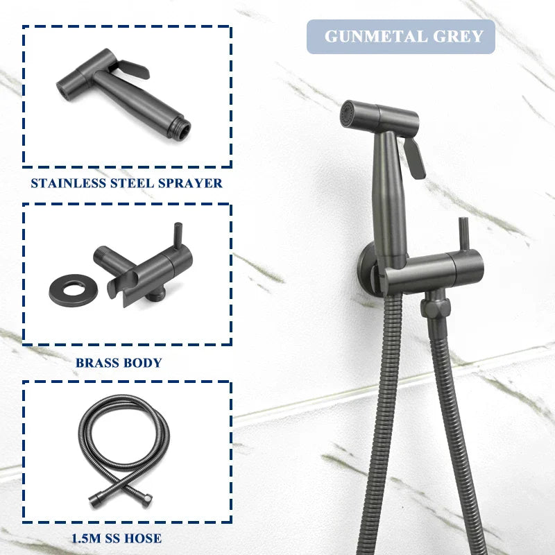 Gold Handheld Bidet Sprayer