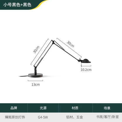 DecorBites™ Adjustable LED Desk Lamp for Home, Studio, Study, Bedroom, Cafe