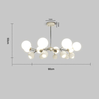 DecorBites™ Cream Living Room Pendant Lamp Magic Bean Restaurant Medieval Bedroom Light