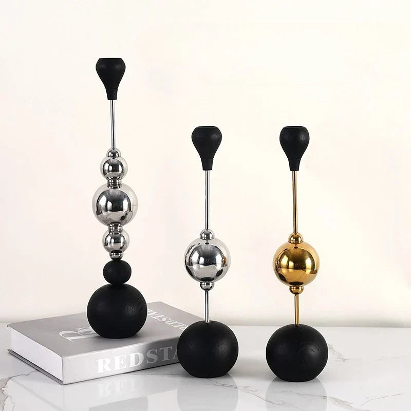 Gold Stainless Candle Holder
