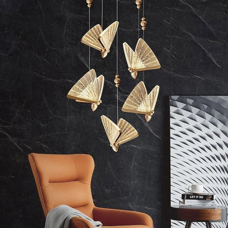 Modern Butterfly Chandelier Light