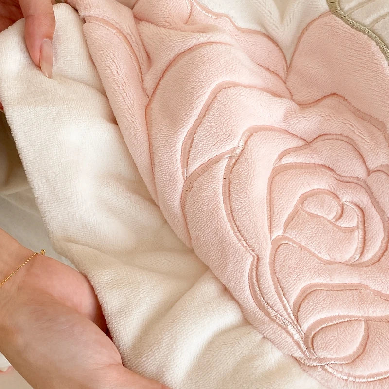 Embroidery Princess Duvet Set