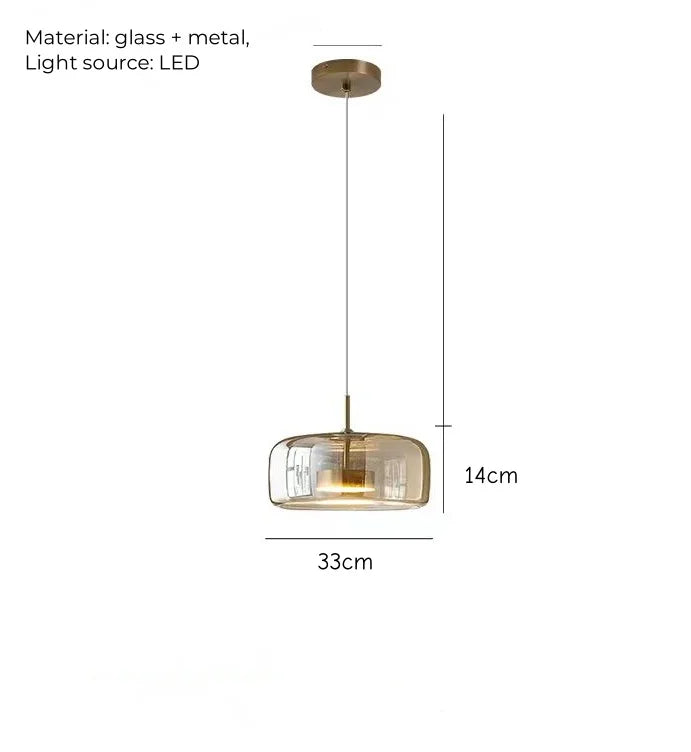 Glass Nordic Pendant Light