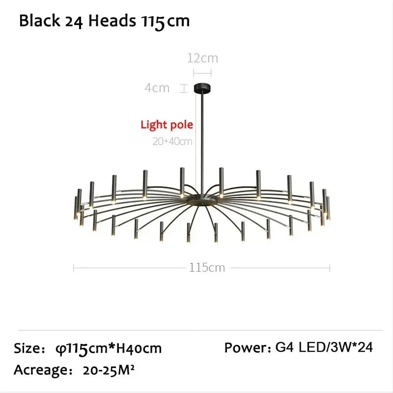 Nordic LED Ceiling Chandelier