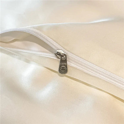 DecorBites™ Eucalyptus Fiber Lace Bedding Set for Soft, Silky & Cool Skin-friendly Comfort