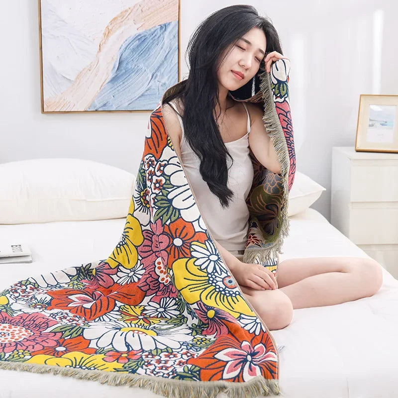 Cotton Cartoon Bath Towel