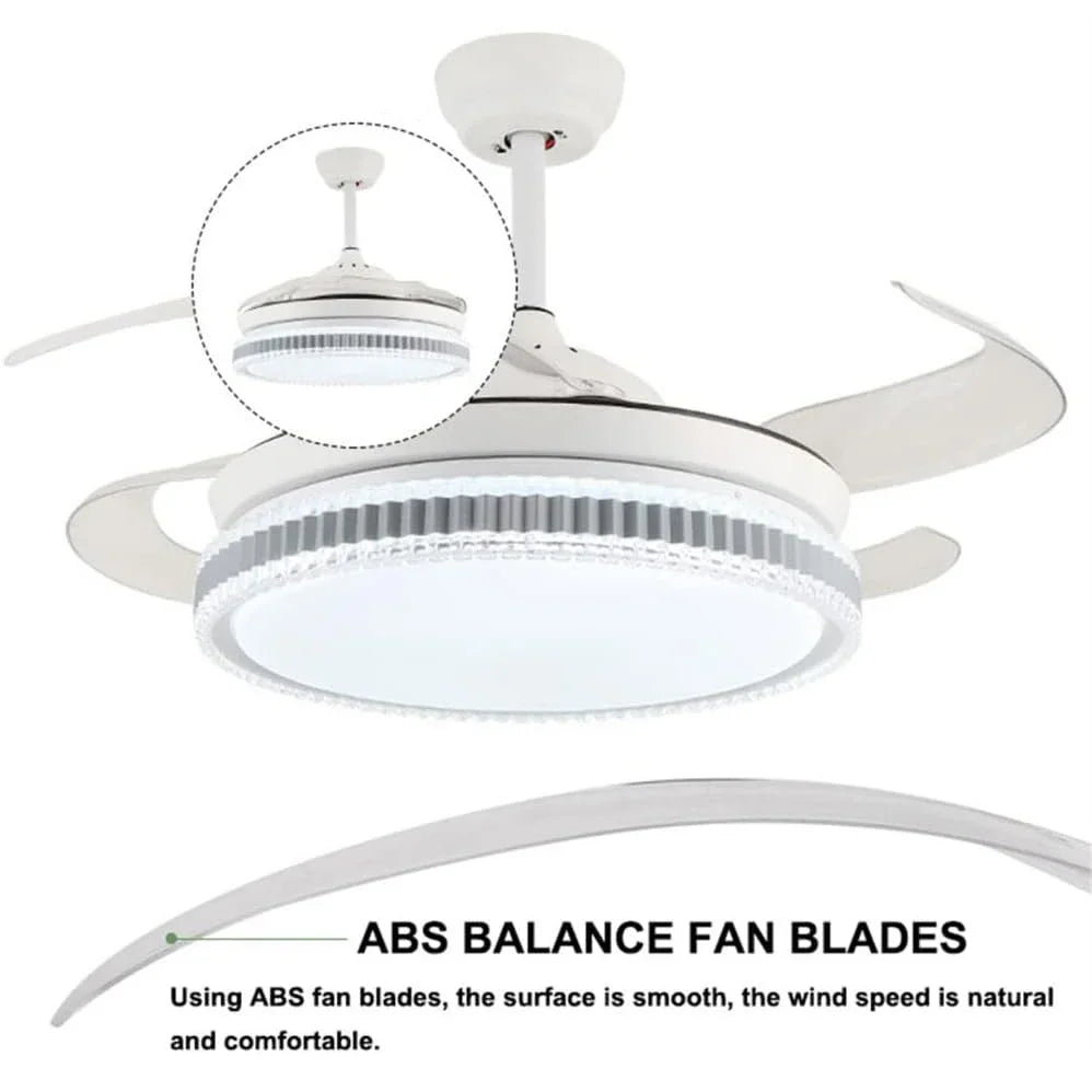 Bladeless Ceiling Fan Chandelier