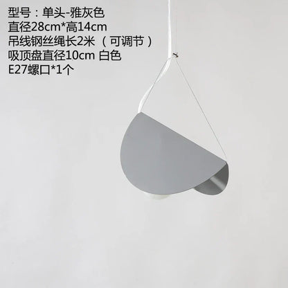 DecorBites™ Geometric Iron Pendant Light for Dining Room Bedroom Children's Room