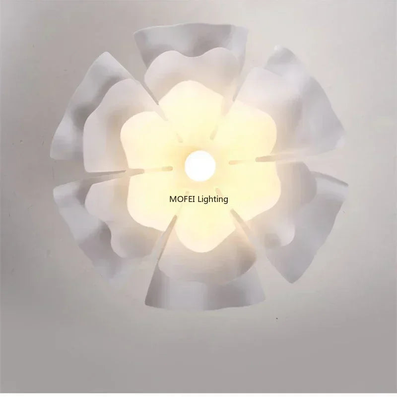 Acrylic LED Flower Chandelier Pendant