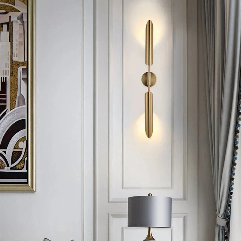 Copper Modern Wall Sconce