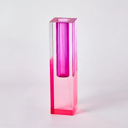 Acrylic Bud Vase Decorative Tabletop
