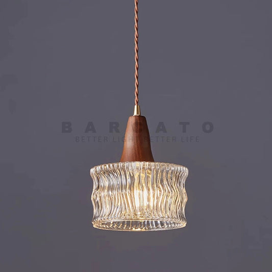 Wooden Pendant Lights Glass Chandeliers