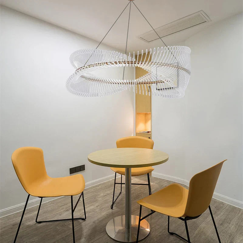 Round LED Ceiling Chandelier