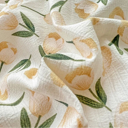 DecorBites™ Double-Layer Yarn Printed Cotton Quilt Cover Set - Queen/King/Double/Single Bed