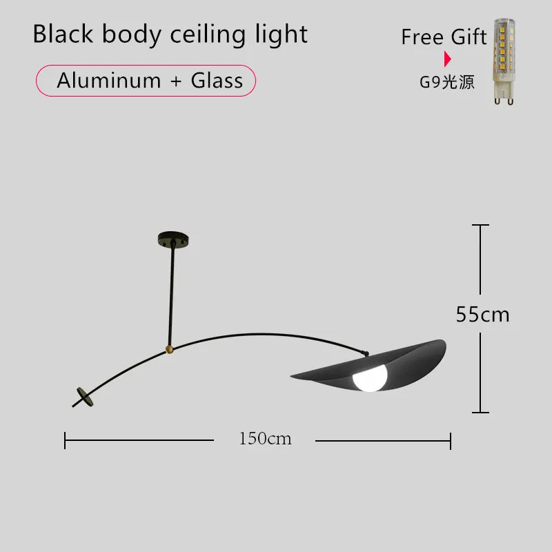 DecorBites™ Adjustable Long Arm LED Floor Lamp for Reading & Living Room