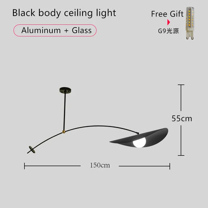 DecorBites™ Adjustable Long Arm LED Floor Lamp for Reading & Living Room