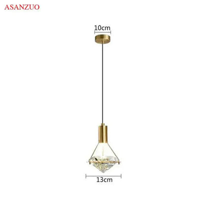 DecorBites™ Crystal Diamond LED Wall Sconce for Luxury Home Decor Lighting