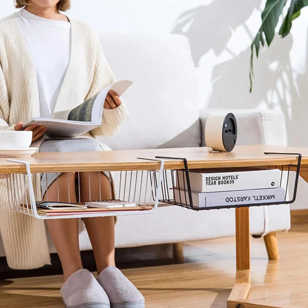 Metal Mesh Storage Shelf