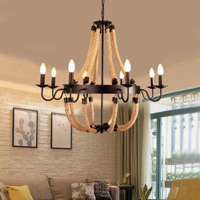 Hemp Vintage Pendant Lamp