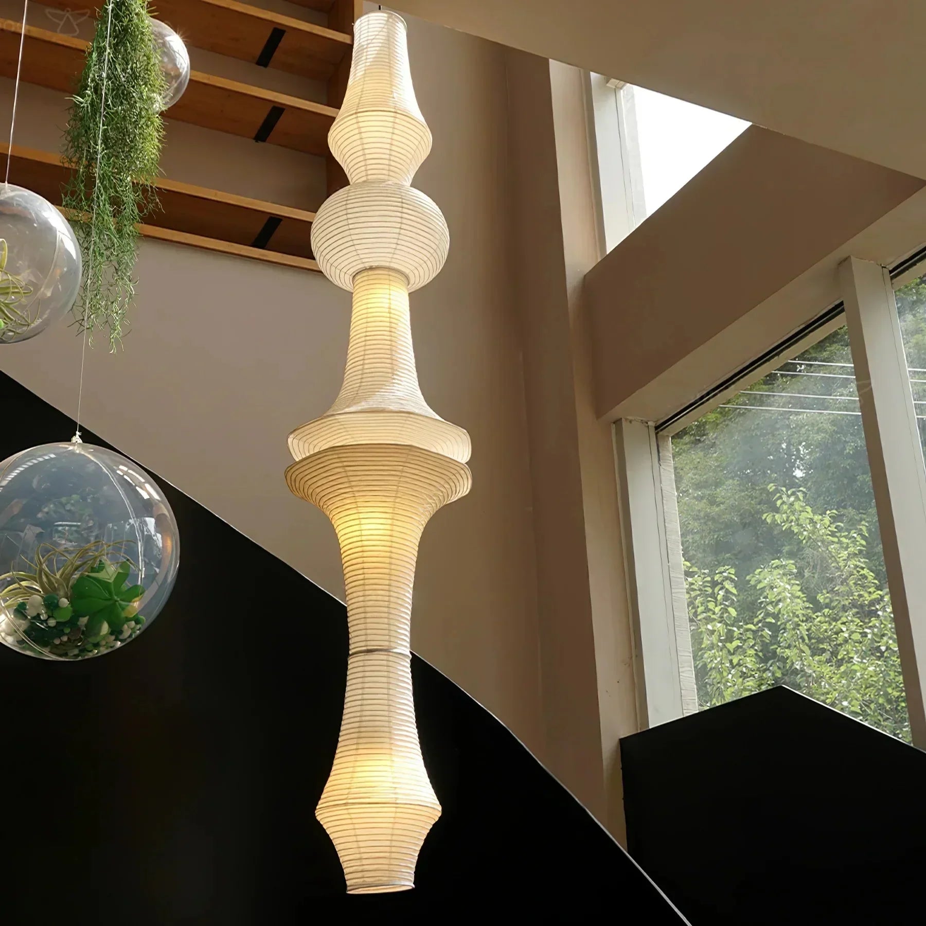 Cotton Paper Wabi Sabi Lamp