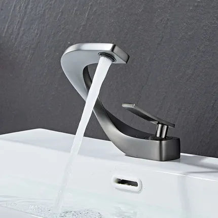 Gold Deck Bathroom Faucet